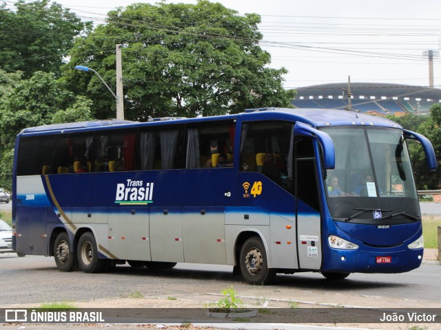 Trans Brasil > TCB - Transporte Coletivo Brasil 2600 na cidade de Teresina, Piauí, Brasil, por João Victor. ID da foto: 9587426.