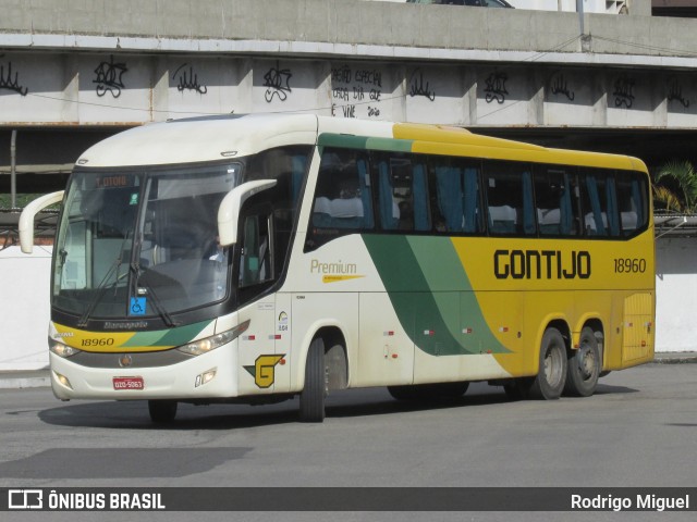 Empresa Gontijo de Transportes 18960 na cidade de Rio de Janeiro, Rio de Janeiro, Brasil, por Rodrigo Miguel. Número da foto: #9587677.