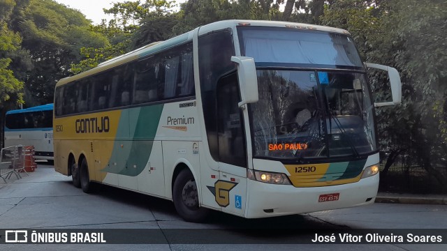 Empresa Gontijo de Transportes 12510 na cidade de São Paulo, São Paulo, Brasil, por José Vitor Oliveira Soares. Número da foto: #9586401.