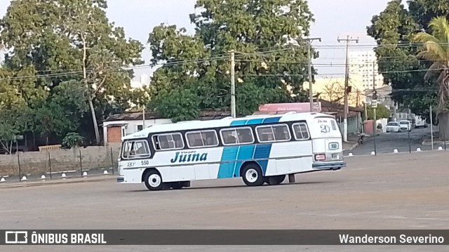 Viação Juína 550 na cidade de Cuiabá, Mato Grosso, Brasil, por Wanderson Severino. ID da foto: 9591230.