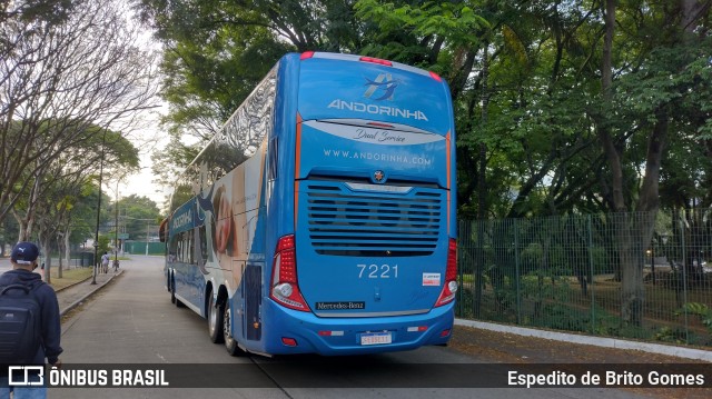Empresa de Transportes Andorinha 7221 na cidade de São Paulo, São Paulo, Brasil, por Espedito de Brito Gomes. Número da foto: #9589297.