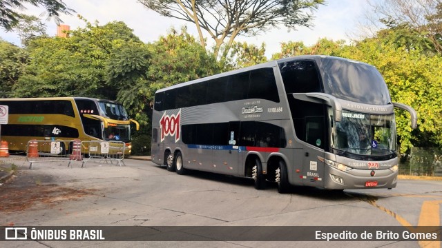 Auto Viação 1001 RJ 108.684 na cidade de São Paulo, São Paulo, Brasil, por Espedito de Brito Gomes. Número da foto: #9592084.