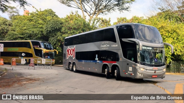 Auto Viação 1001 RJ 108.684 na cidade de São Paulo, São Paulo, Brasil, por Espedito de Brito Gomes. ID da foto: 9592084.