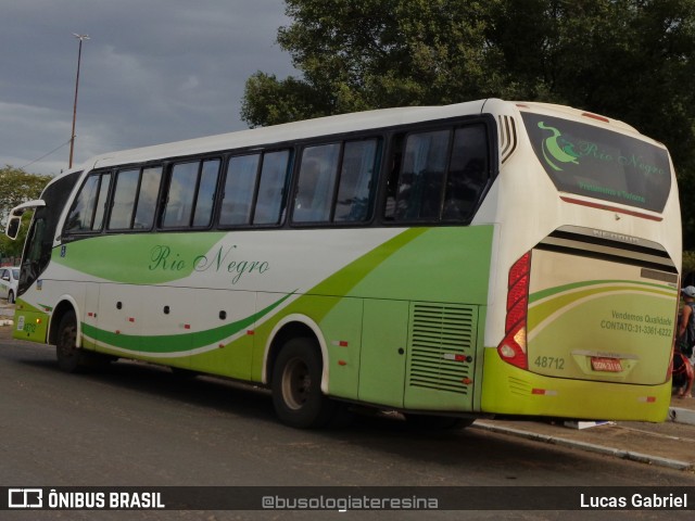 Rio Negro Fretamento e Turismo 48712 na cidade de Teresina, Piauí, Brasil, por Lucas Gabriel. Número da foto: #9590097.