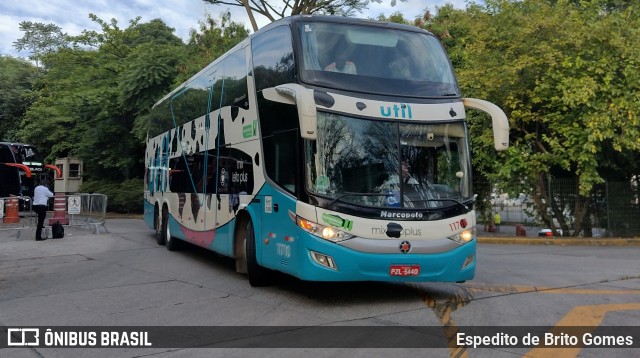 UTIL - União Transporte Interestadual de Luxo 11710 na cidade de São Paulo, São Paulo, Brasil, por Espedito de Brito Gomes. Número da foto: #9589289.