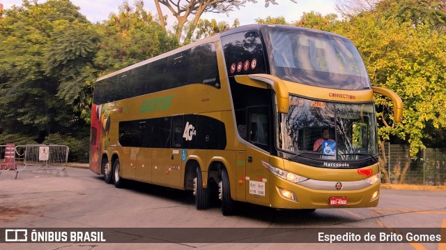 Eucatur - Empresa União Cascavel de Transportes e Turismo 5303 na cidade de São Paulo, São Paulo, Brasil, por Espedito de Brito Gomes. Número da foto: #9592087.