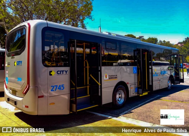 City Transporte Urbano Intermodal Sorocaba 2745 na cidade de São Paulo, São Paulo, Brasil, por Henrique Alves de Paula Silva. Número da foto: #9590123.