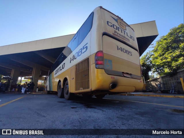 Empresa Gontijo de Transportes 14085 na cidade de Ribeirão Preto, São Paulo, Brasil, por Marcelo Horta. Número da foto: #9591036.