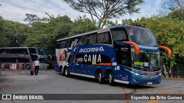 Empresa de Transportes Andorinha 7221 na cidade de São Paulo, São Paulo, Brasil, por Espedito de Brito Gomes. Número da foto: #9589296.