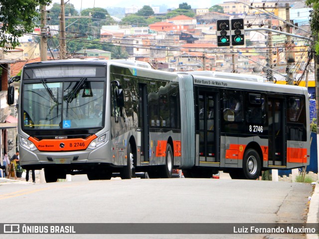 Viação Gato Preto 8 2746 na cidade de São Paulo, São Paulo, Brasil, por Luiz Fernando Maximo. ID da foto: 9590588.