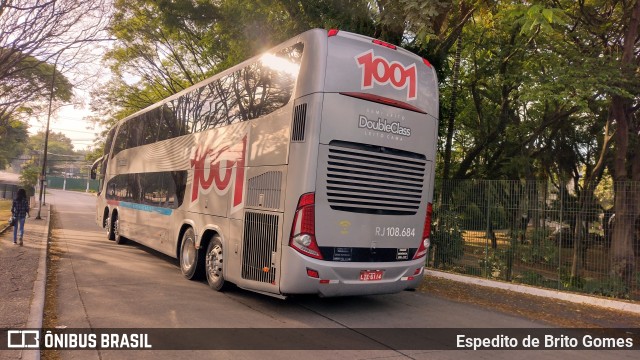 Auto Viação 1001 RJ 108.684 na cidade de São Paulo, São Paulo, Brasil, por Espedito de Brito Gomes. Número da foto: #9592110.