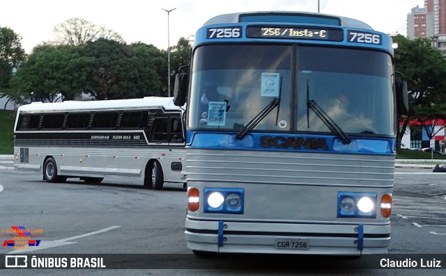 Ônibus Particulares 7256 na cidade de São Paulo, São Paulo, Brasil, por Claudio Luiz. ID da foto: 9590008.