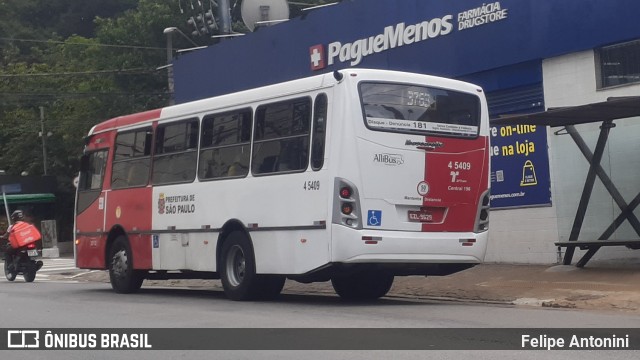 Allibus Transportes 4 5409 na cidade de São Paulo, São Paulo, Brasil, por Felipe Antonini . ID da foto: 9589089.