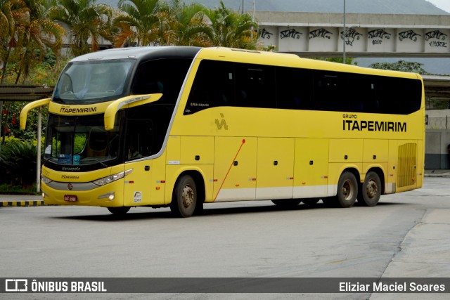Viação Itapemirim 17023 na cidade de Rio de Janeiro, Rio de Janeiro, Brasil, por Eliziar Maciel Soares. Número da foto: #9589966.