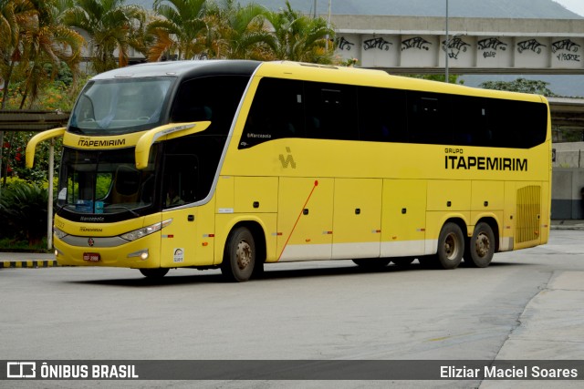 Viação Itapemirim 17023 na cidade de Rio de Janeiro, Rio de Janeiro, Brasil, por Eliziar Maciel Soares. ID da foto: 9589966.