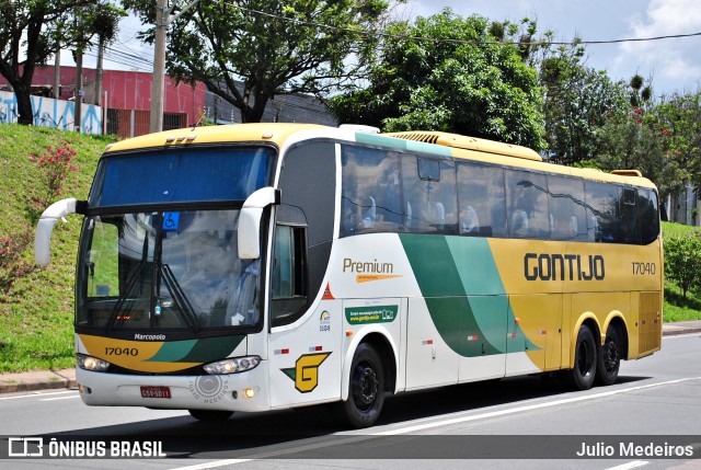 Empresa Gontijo de Transportes 17040 na cidade de Campinas, São Paulo, Brasil, por Julio Medeiros. Número da foto: #9589786.