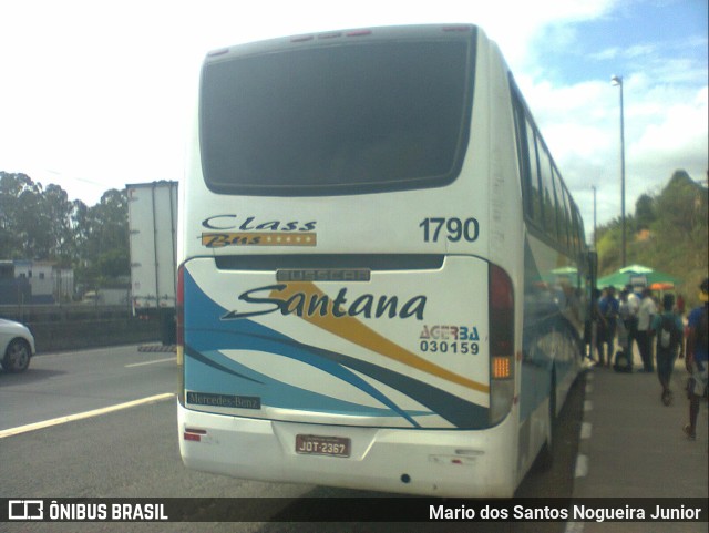 Empresas de Transportes Santana e São Paulo 1790 na cidade de Simões Filho, Bahia, Brasil, por Mario dos Santos Nogueira Junior. ID da foto: 9592374.