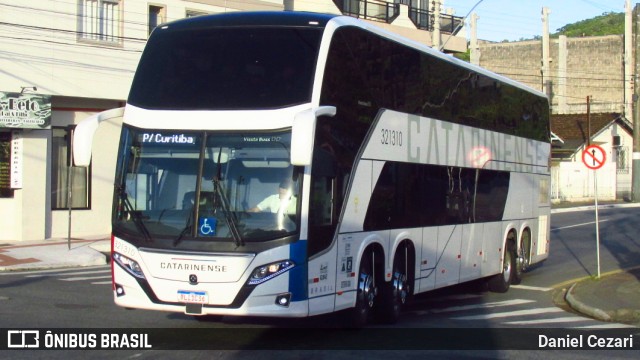 Auto Viação Catarinense 321310 na cidade de Balneário Camboriú, Santa Catarina, Brasil, por Daniel Cezari. Número da foto: #9592079.