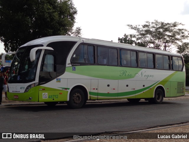 Rio Negro Fretamento e Turismo 48712 na cidade de Teresina, Piauí, Brasil, por Lucas Gabriel. Número da foto: #9590091.