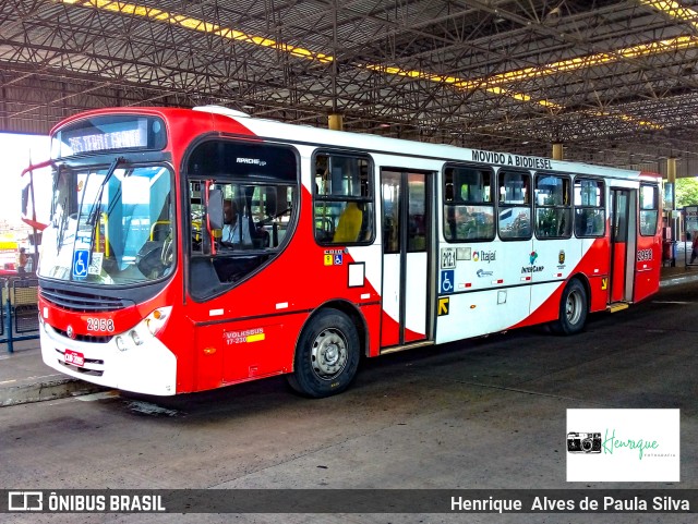 Itajaí Transportes Coletivos 2958 na cidade de Campinas, São Paulo, Brasil, por Henrique Alves de Paula Silva. ID da foto: 9593009.