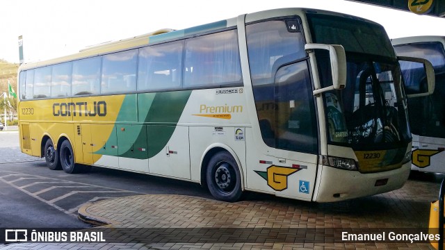 Empresa Gontijo de Transportes 12230 na cidade de Perdões, Minas Gerais, Brasil, por Emanuel Gonçalves. Número da foto: #9589213.