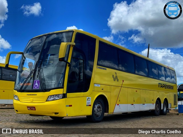 Viação Itapemirim 45501 na cidade de Vitória da Conquista, Bahia, Brasil, por Diego Charlis Coelho. Número da foto: #9591512.