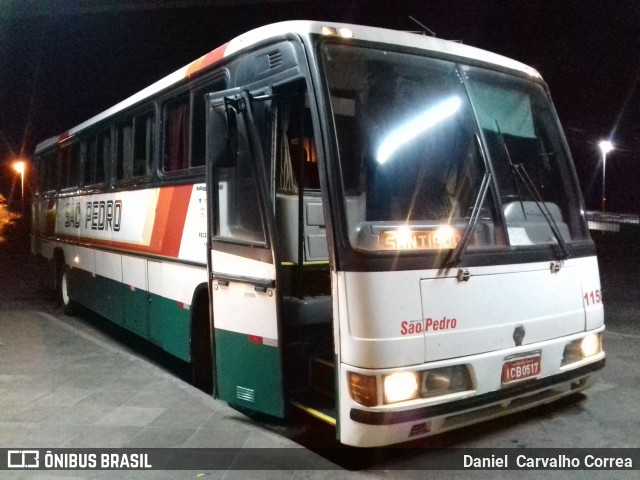 Expresso São Pedro 1150 na cidade de Santa Maria, Rio Grande do Sul, Brasil, por Daniel  Carvalho Correa. Número da foto: #9589465.