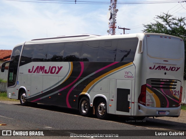 Viação Jam Joy 10921 na cidade de Teresina, Piauí, Brasil, por Lucas Gabriel. Número da foto: #9590001.