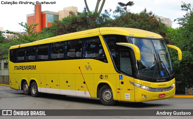 Viação Itapemirim 60033 na cidade de São Paulo, São Paulo, Brasil, por Andrey Gustavo. ID da foto: 9591165.