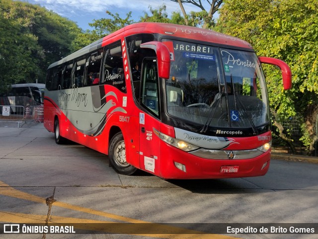 Empresa de Ônibus Pássaro Marron 5647 na cidade de São Paulo, São Paulo, Brasil, por Espedito de Brito Gomes. ID da foto: 9594781.