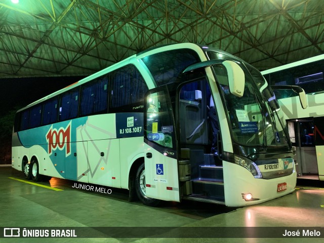 Auto Viação 1001 RJ 108.1087 na cidade de Maringá, Paraná, Brasil, por José Melo. Número da foto: #9596865.