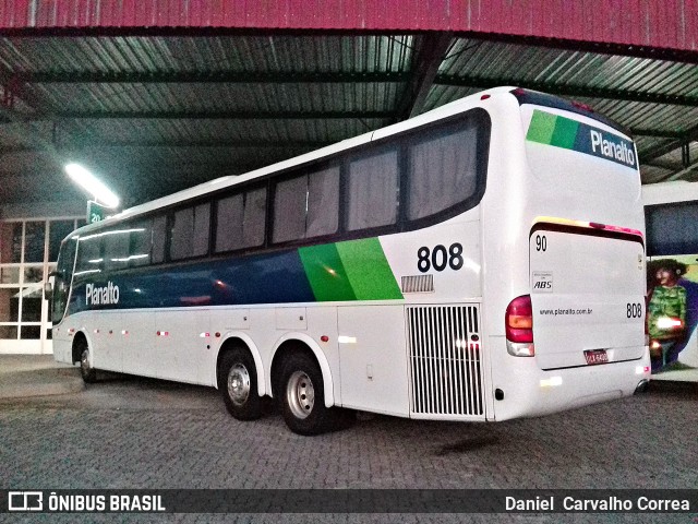 Planalto Transportes 808 na cidade de Santa Maria, Rio Grande do Sul, Brasil, por Daniel  Carvalho Correa. ID da foto: 9593860.