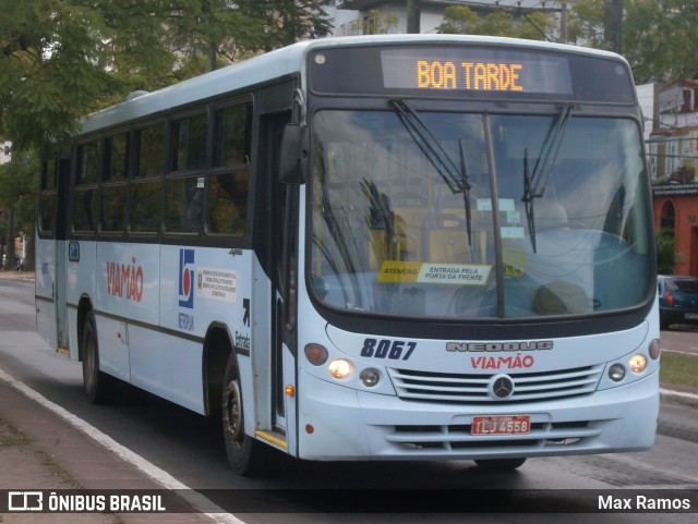 Empresa de Transporte Coletivo Viamão 8067 na cidade de Porto Alegre, Rio Grande do Sul, Brasil, por Max Ramos. ID da foto: 9596233.