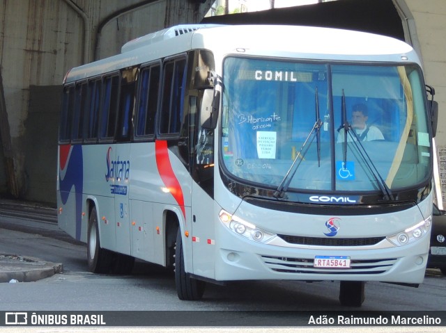 Santana Transportes 41 na cidade de Belo Horizonte, Minas Gerais, Brasil, por Adão Raimundo Marcelino. ID da foto: 9596244.