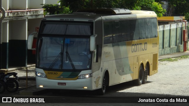 Empresa Gontijo de Transportes 12830 na cidade de Governador Valadares, Minas Gerais, Brasil, por Jonatas Costa da Mata. ID da foto: 9593950.