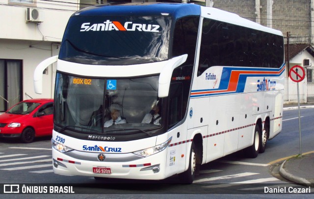 VUSC - Viação União Santa Cruz 2390 na cidade de Balneário Camboriú, Santa Catarina, Brasil, por Daniel Cezari. Número da foto: #9594181.