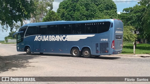 Viação Águia Branca 27840 na cidade de Cruz das Almas, Bahia, Brasil, por Flávio  Santos. Número da foto: #9596860.