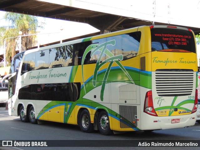 Transferro Turismo 1010 na cidade de Belo Horizonte, Minas Gerais, Brasil, por Adão Raimundo Marcelino. ID da foto: 9595906.