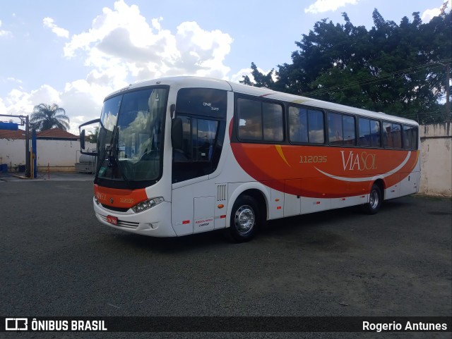 ViaSol Transportes Rodoviários 112035 na cidade de Araras, São Paulo, Brasil, por Rogerio Antunes. Número da foto: #9593492.