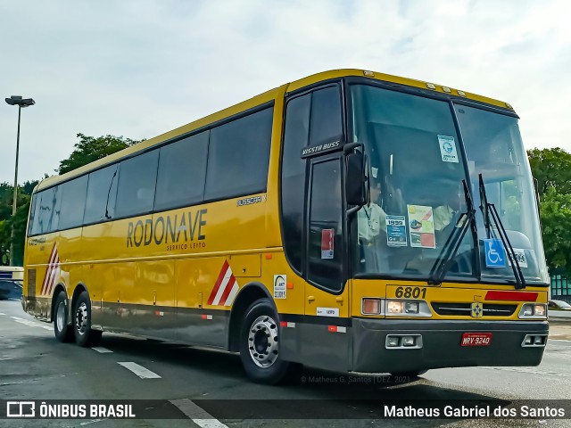 Viação Itapemirim 6801 na cidade de São Paulo, São Paulo, Brasil, por Matheus Gabriel dos Santos. Número da foto: #9596698.