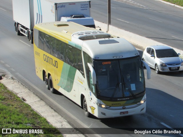 Empresa Gontijo de Transportes 18895 na cidade de Belo Horizonte, Minas Gerais, Brasil, por Douglas Célio Brandao. ID da foto: 9596023.