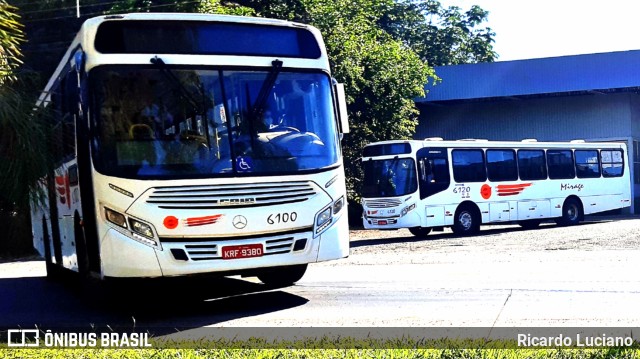 Viação Mirage 6100 na cidade de Itapira, São Paulo, Brasil, por Ricardo Luciano. Número da foto: #9594236.