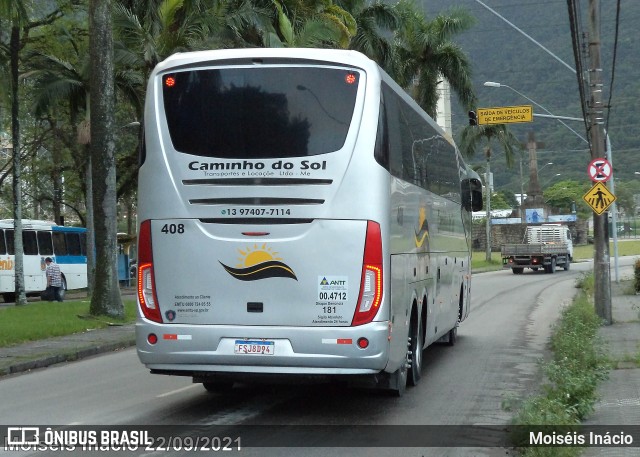 Caminho do Sol 408 na cidade de Cubatão, São Paulo, Brasil, por Moiséis Inácio. Número da foto: #9594607.