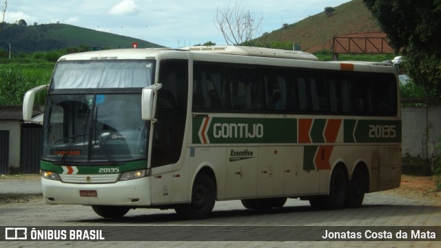 Empresa Gontijo de Transportes 20130 na cidade de Governador Valadares, Minas Gerais, Brasil, por Jonatas Costa da Mata. Número da foto: #9593903.