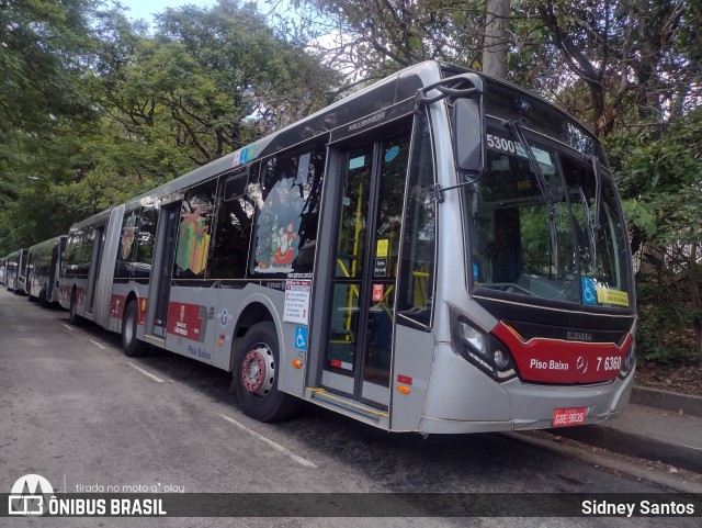 Viação Gatusa Transportes Urbanos 7 6360 na cidade de São Paulo, São Paulo, Brasil, por Sidney Santos. Número da foto: #9596333.