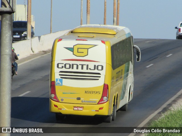 Empresa Gontijo de Transportes 18895 na cidade de Belo Horizonte, Minas Gerais, Brasil, por Douglas Célio Brandao. ID da foto: 9596029.