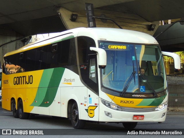 Empresa Gontijo de Transportes 19205 na cidade de Belo Horizonte, Minas Gerais, Brasil, por Adão Raimundo Marcelino. ID da foto: 9595444.