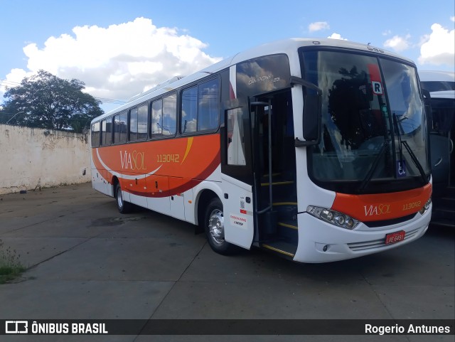 ViaSol Transportes Rodoviários 113042 na cidade de Araras, São Paulo, Brasil, por Rogerio Antunes. ID da foto: 9593482.