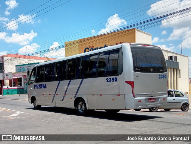 Auto Viação Penha 2350 na cidade de Monte Mor, São Paulo, Brasil, por José Eduardo Garcia Pontual. Número da foto: #9595542.