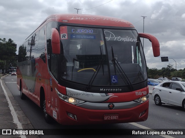 Empresa de Ônibus Pássaro Marron 5812 na cidade de São Paulo, São Paulo, Brasil, por Rafael Lopes de Oliveira. Número da foto: #9593284.